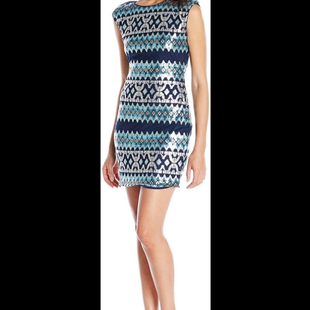 Sequin Body Con Dress